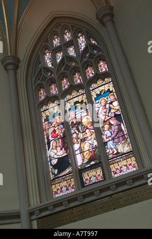 Interior of St Dunstan in the West Church Fleet Street City of London GB UK Stock Photo