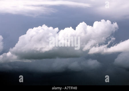 France, Aisne, stormy sky Stock Photo