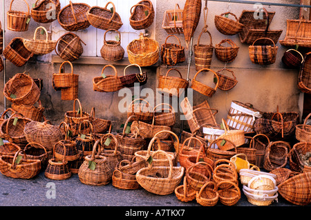 France, Drôme, little town of Die, market day Stock Photo