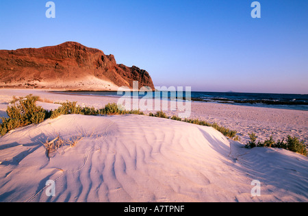 Yemen, Indian Ocean coast, Bir Ali beach Stock Photo