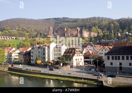 Castle of Heidelberg, Baden-Wuerttemberg, Germany Stock Photo