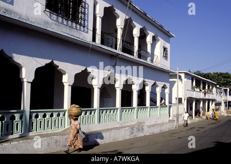 Comoros Republic, Anjouan island, Mutsumudu medina Stock Photo