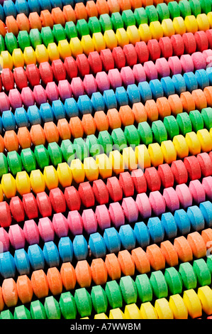 Candy necklace, string of beads, row, rows Candy necklace, string of beads, row, rows
