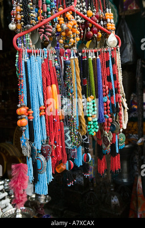 MOROCCO, Rabat: Medina, Rue des Consuls, Moroccan Jewelry Stock Photo