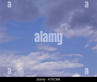 Clouds Shower cumulus Cumulus congestus Surrey England Stock Photo