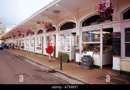 Butchers Row Barnstaple Devon England Stock Photo