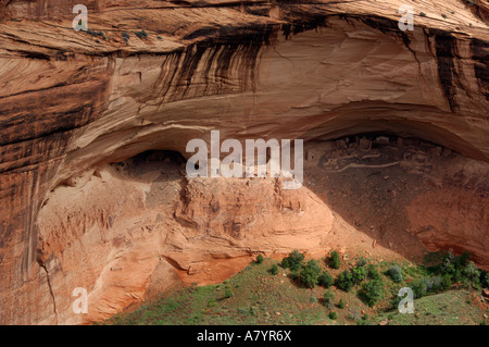 North America, USA, Arizona, Navajo Indian Reservation, Chinle, Canyon de Chelly National Monument. Stock Photo