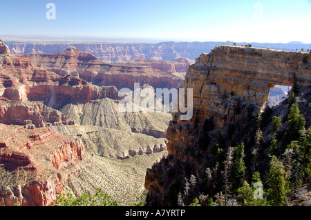 Angels Window Walhalla overlook North Rim Grand Canyon National Park ...