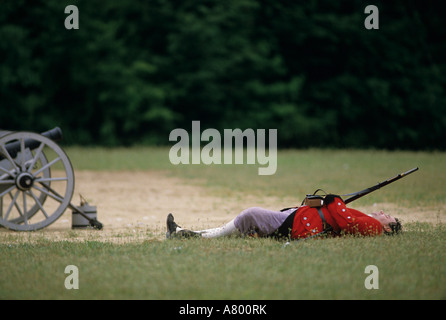 USA, Maryland, Patowmack Canal, Fort Frederick Stock Photo