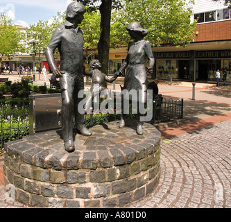 england west midlands solihull mell square Stock Photo