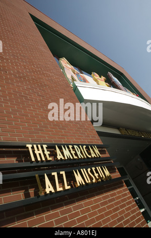 USA, Missouri, Kansas City, Historic Jazz District, The American Jazz Museum Stock Photo