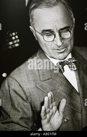 USA, Missouri, Independence, Truman Presidential Campaign Exhibit Truman Presidential Museum & Library Stock Photo