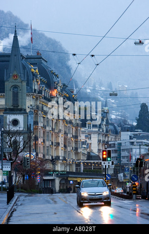 Montreux Palace Hotel Montreux Switzerland March 2007 Stock Photo - Alamy