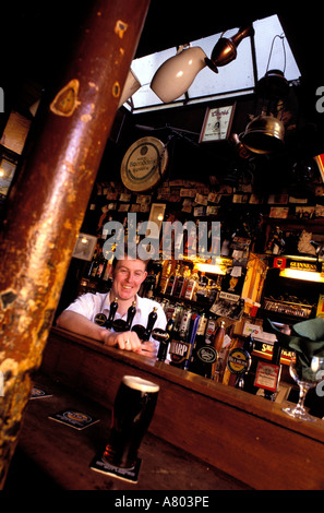 Ireland, Dublin county, the Brazen Head pub 20 Lower Bridge St. Stock Photo