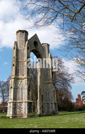 The ruins of Walsingham Abbey and old Priory grounds, Little Walsingham, North Norfolk, England 2007. Stock Photo