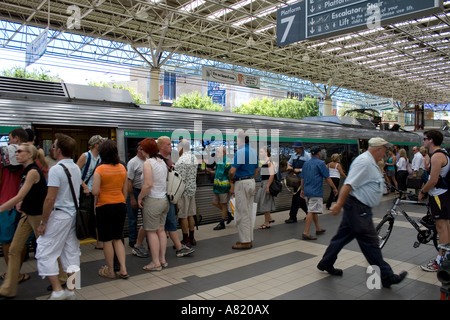 Railway Station Perth Stock Photo