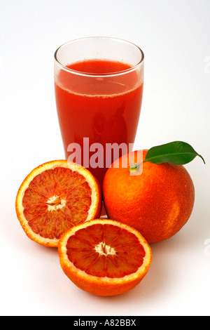 Sanguinelli oranges Stock Photo