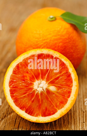 Sanguinelli oranges Stock Photo