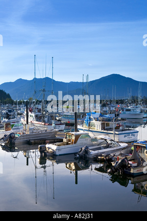 Crescent Harbor, Sitka, Alaska, USA Stock Photo