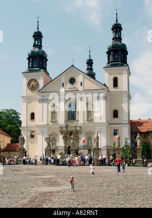 Bernardine monastery of Kalwaria Zebrzydowska is the oldest Calvary in Poland Stock Photo
