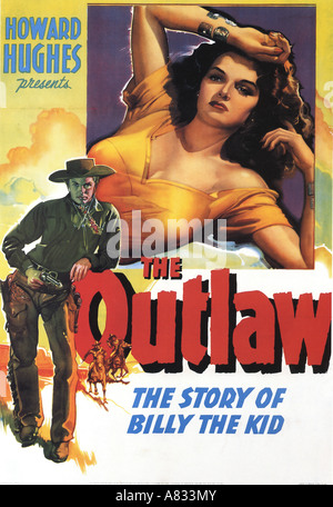 THE OUTLAW -1943 POSTER Stock Photo, Royalty Free Image: 29196112 - Alamy