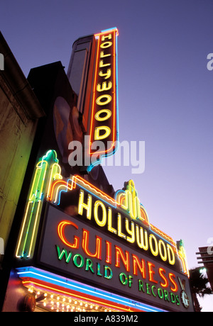 Hollywood Guinness World of Records Hollywood Blvd Los Angeles County California United States of America Stock Photo