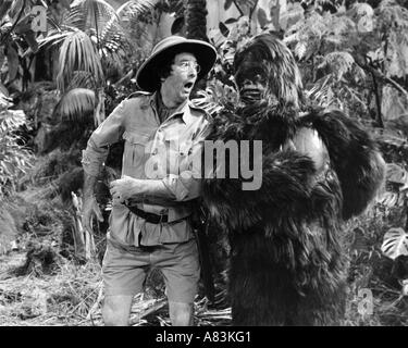 CARRY ON UP THE JUNGLE 1970 Rank film with Charles Hawtrey Stock Photo