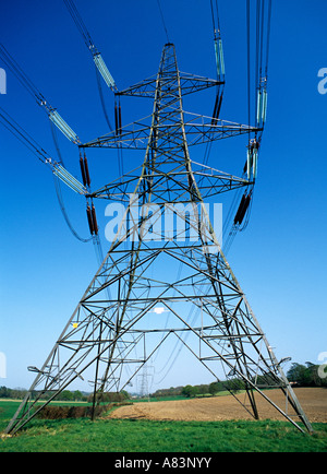 An electric pylon, England, UK. Stock Photo