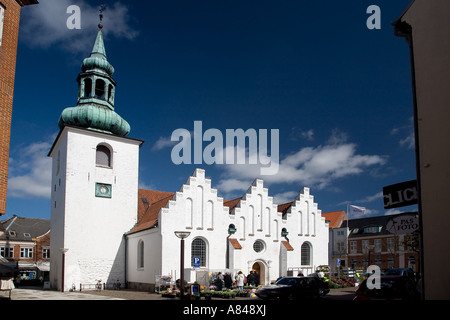 The church in Lemvig Stock Photo