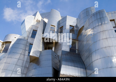 Frederick R. Weisman Art Museum by architect Frank Gehry University of Minnesota Campus Minneapolis Minnesota USA Stock Photo