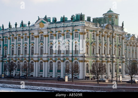 The State Hermitage Museum. Saint Petersburg, Russia. Stock Photo