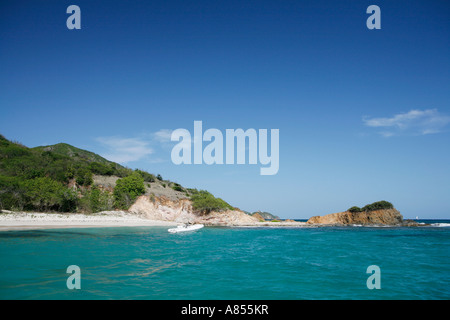 Rendezvous bay, Antigua, West Indies Stock Photo