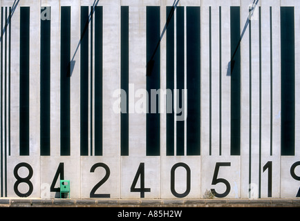 BAR CODE SCAN Stock Photo