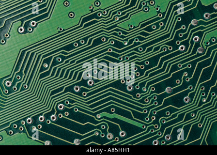 Electronic Circuitboard Stock Photo