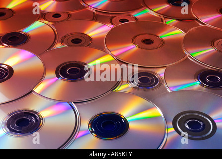 CD DVD DISK DIGITAL MUSIC INFORMATION SUPPLIES BACKGROUND Stock Photo