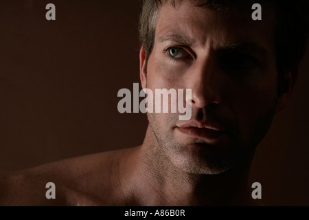 Portrait of a man. Stock Photo