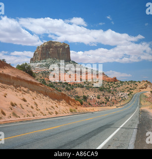 Highway in Utah USA Stock Photo
