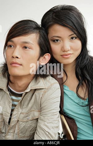 Young couple, portrait Stock Photo