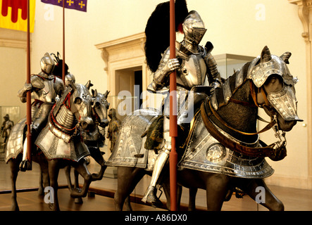 Armors for man and horse  Etched steel Wofgang Grosschedel 1517 - 1562 German Germany Stock Photo