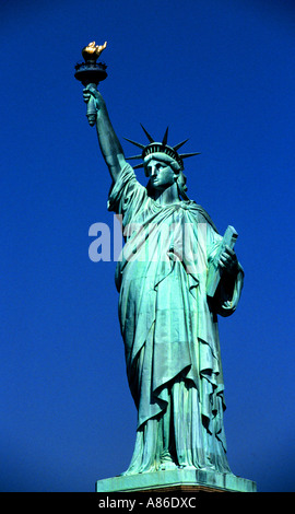 Statue of Liberty New York Manhattan symbol icon Stock Photo