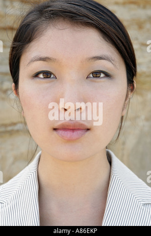 Portrait of a woman. Stock Photo