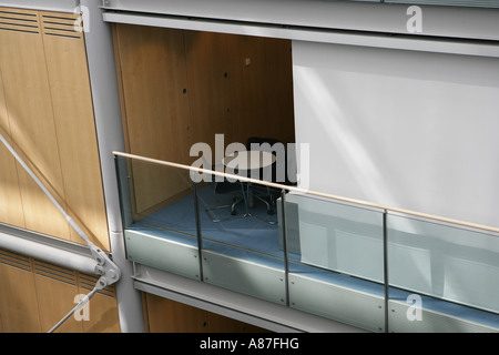 Section of interior of office building Stock Photo