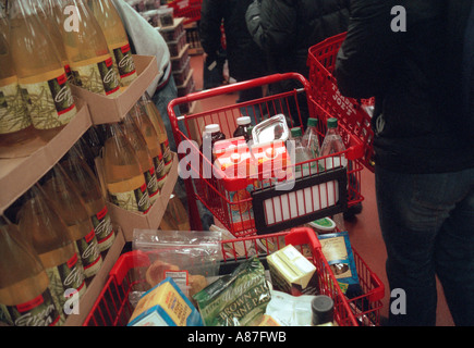 Trader Joe's supermarket off Union Square in New York City Stock Photo