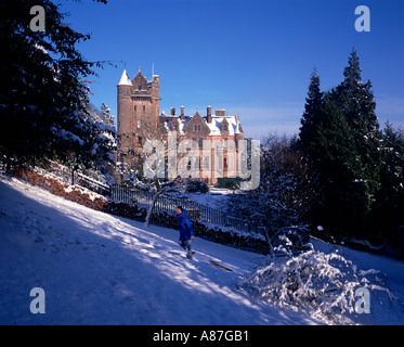 Belfast Castle Northern Ireland Stock Photo