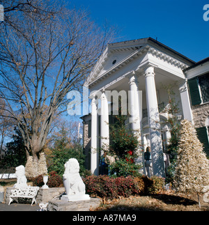 Elvis Presley Mansion, Graceland, Memphis, Tennessee, USA Stock Photo
