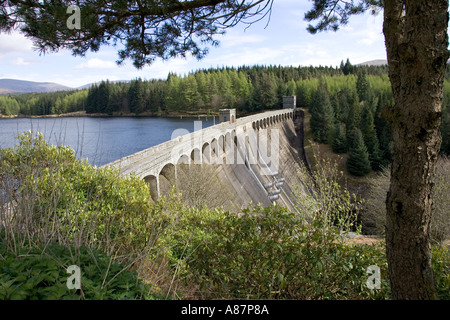 Laggan dam near Fort Augustus Scotland Stock Photo