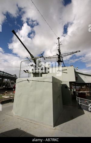 Hmas Diamantina River Class Frigate Docked At Queensland Maritime 