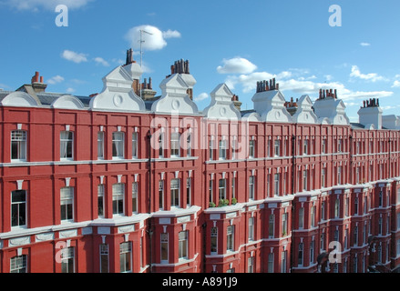 English Edwardian architecture, mansion, Central London, Great Britain, UK, England, GB, Europe, EU Stock Photo