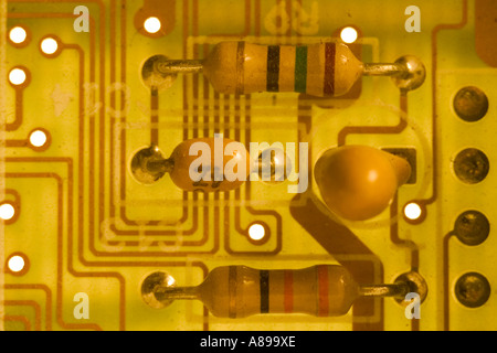 Microprocessor Stock Photo