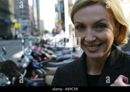 Mature women looking at camera Stock Photo